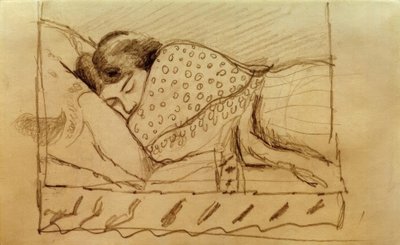 Elisabeth sover af August Macke