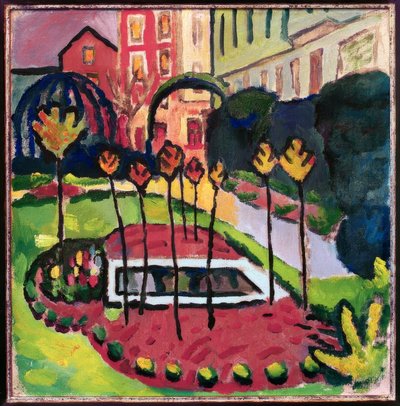 Have med pool af August Macke