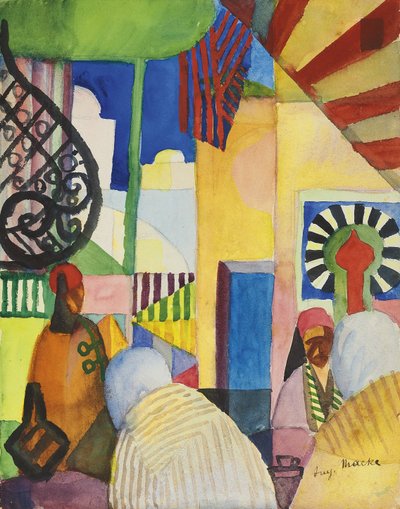 I basaren af August Macke