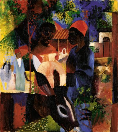 Marked i Tunis af August Macke