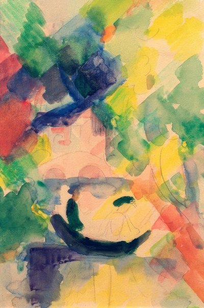 Par i båden af August Macke
