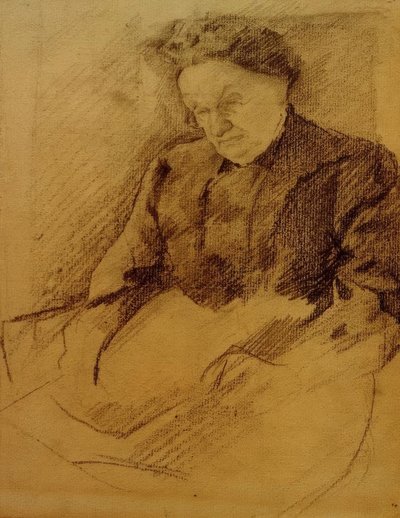 Portræt af Katharina Koehler af August Macke
