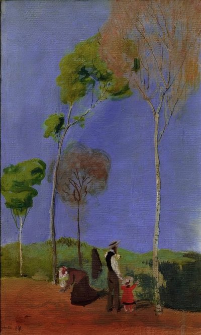 barnevogn af August Macke
