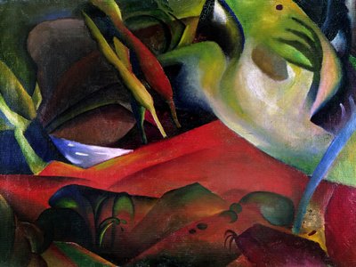 Stormen, 1911 af August Macke