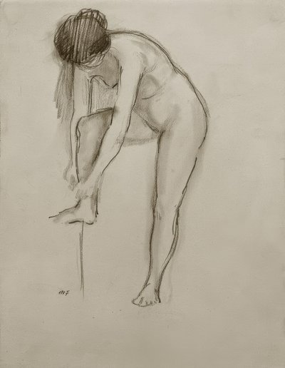 Kvindeakt IV af August Macke