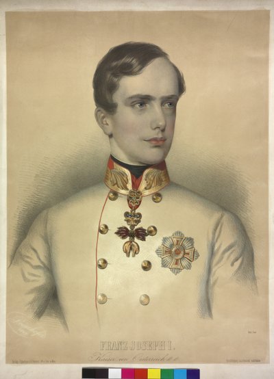 Franz Joseph I kejser af Østrig c. c. af August Prinzhofer