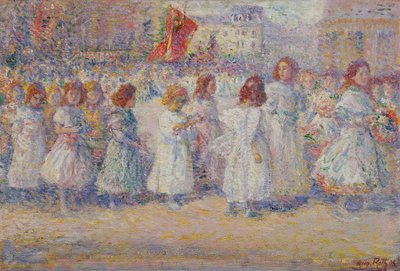 Corpus Christi procession af August Roth