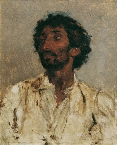 Buste af en sigøjner af August von Pettenkofen
