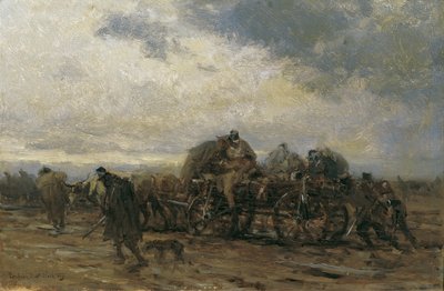 Den sårede transport II af August von Pettenkofen