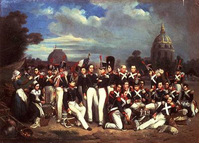 Company of the Second Legion, i Champ de Mars af Auguste Antoine Masse