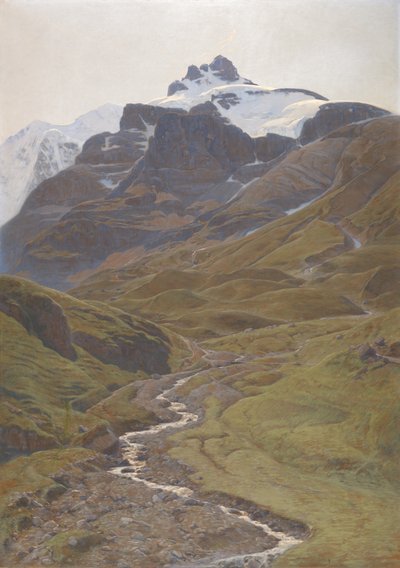 Udsigt over Wilde Frau af Auguste Baud Bovy