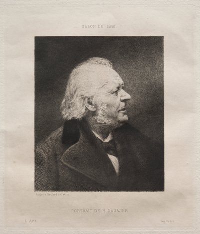 Honoré Daumier af Auguste Boulard