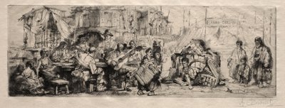 Rejsende Cirkus af Auguste Brouet