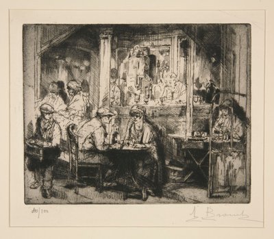 Kaffe af Auguste Brouet