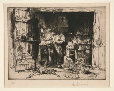 Lille mekaniker af Auguste Brouet