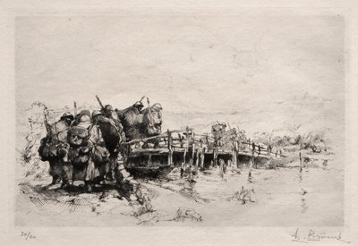 Gangbroen af Auguste Brouet