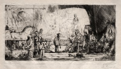 Pinder Cirkus af Auguste Brouet