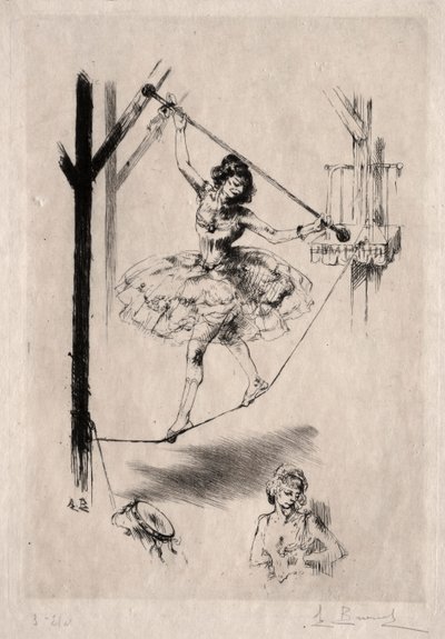 Tightrope Dancer af Auguste Brouet