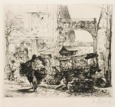 En Matinee Avenue de Clichy af Auguste Brouet