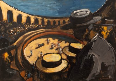 Les Arènes af Auguste Chabaud