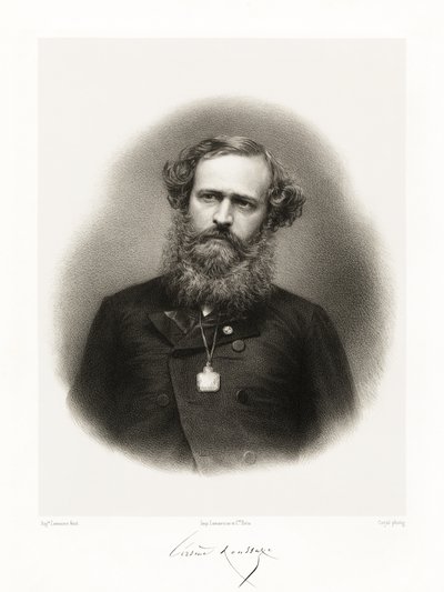 Arsène Houssaye, 1865-66 af Auguste Charles Lemoine