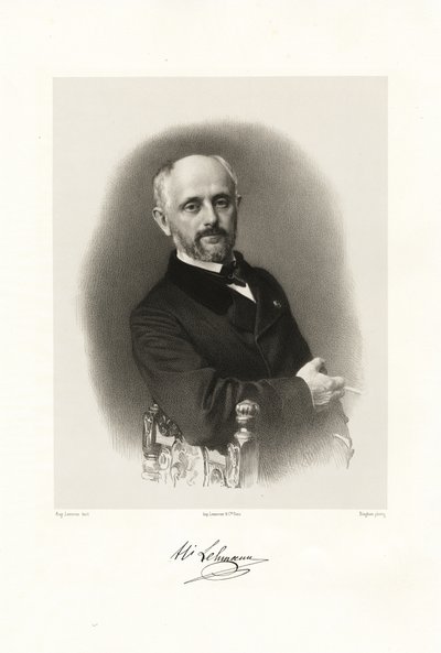 Henri Lehmann, 1865-66 af Auguste Charles Lemoine