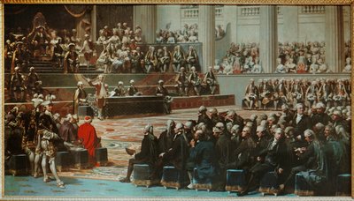 Åbningen af generalstænderne i Versailles ... af Auguste Couder