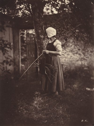 Bonde, ca. 1870. af Auguste Giraudon