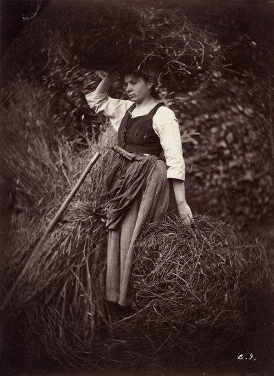 Bonde, ca. 1870. af Auguste Giraudon