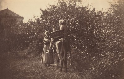 To kvinder med æsel, sidst i 1870