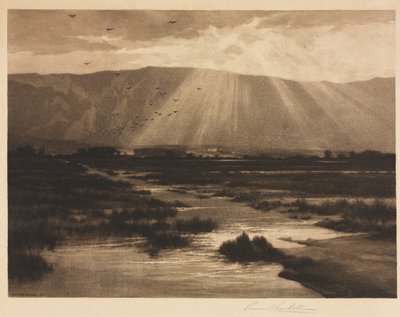 Landskab af Auguste Giraudon