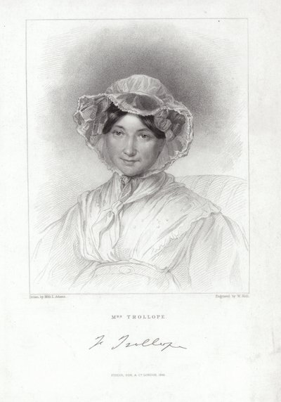 Fru Trollope af Auguste Hervieu