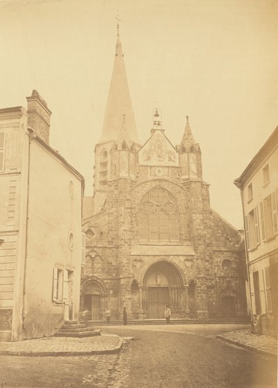 Eglise de Priseaux (Loiret) I nærheden af stationen Ce Nom af Auguste Hippolyte Collard