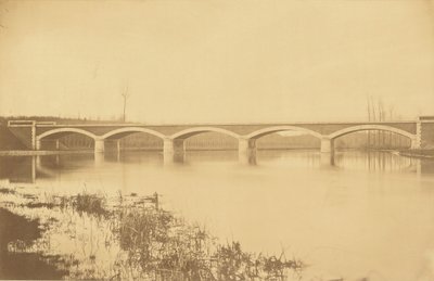Linje fra Villeneuve-Saint-Georges til Montargis, Viadukt på Loing (nær Montargis) af Auguste Hippolyte Collard