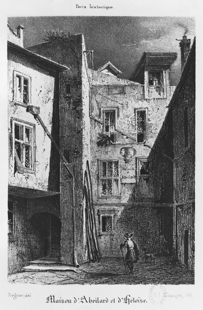 The House of Heloise and Abelard, illustration fra 