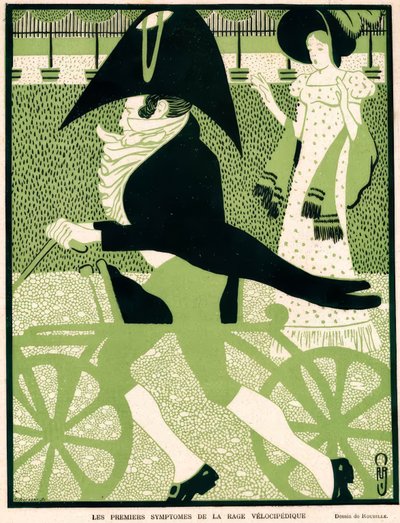 De første symptomer på cykelraseri af Auguste Jean Baptiste Roubille