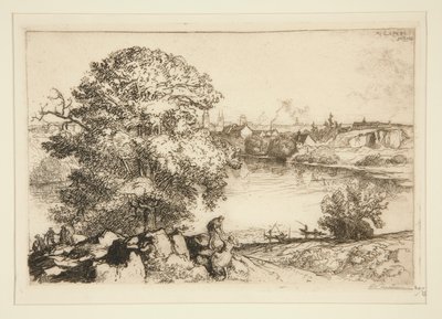 Angers, den af Auguste Lepere