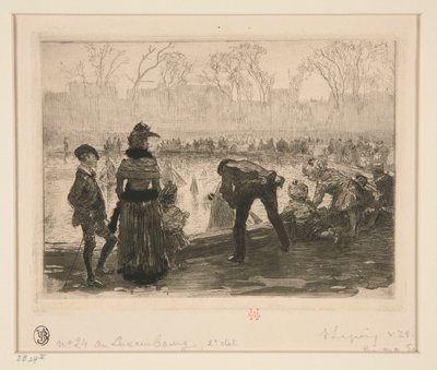 I Luxembourg (I Luxembourg) af Auguste Lepere