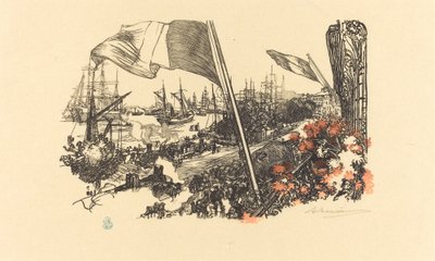 Dedikationsside af Auguste Lepere