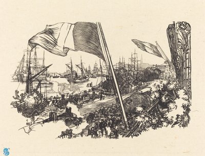 Dedikationsside, udgivet 1900. af Auguste Lepere
