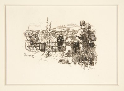 Havearbejde af Auguste Lepere