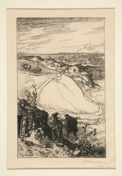 ? Gentilly (Hos Gentilly) af Auguste Lepere
