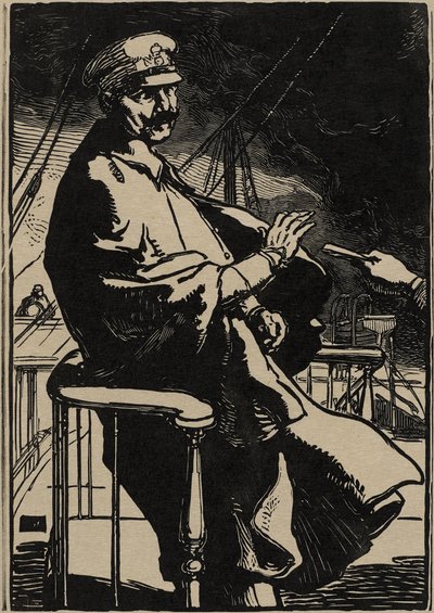 Kejser William på sin Yacht af Auguste Lepere