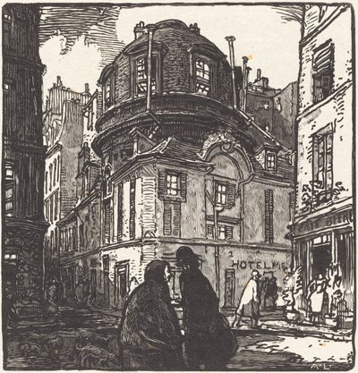 Det gamle lægeakademi af Auguste Lepere