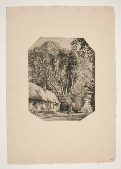 Le Bout Genet (Crevecoeur-le-Grand) af Auguste Lepere
