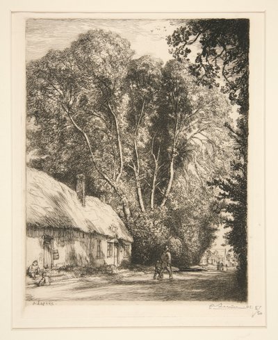Le Bout Genet (Cvec?sur-le-Grand) af Auguste Lepere
