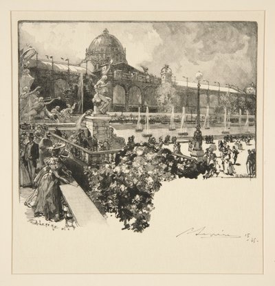Palace of Liberal Arts, eksteriør af Auguste Lepere