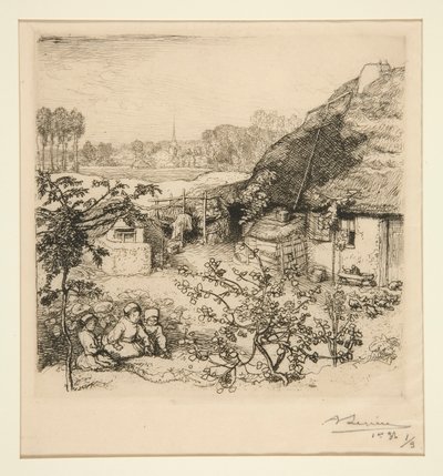Reden (Saint-Jean-de-Monts) (Shelter [Saint-Jean-de-Monts]) af Auguste Lepere
