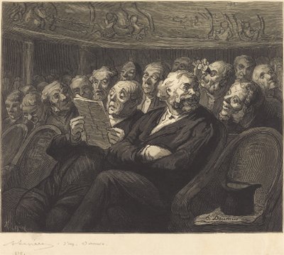 Orkestersæderne, 1878. af Auguste Lepere