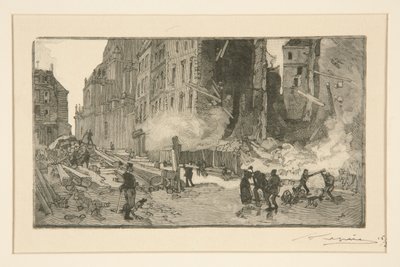 Ouvriers (arbejdere) af Auguste Lepere